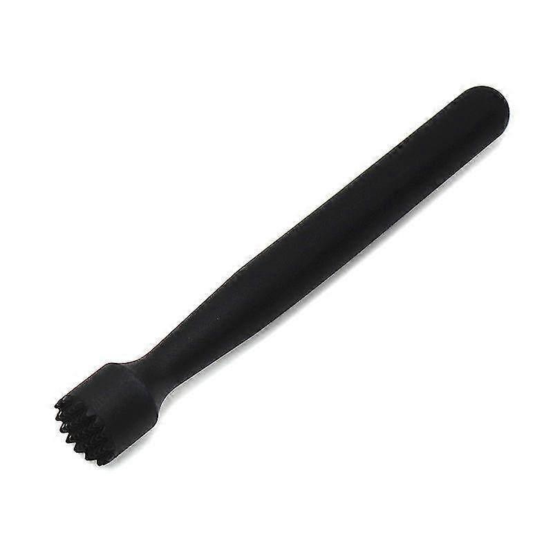 Plastic Muddler Bar Crushed Ice Bar Tools (Black, 1 piece)
