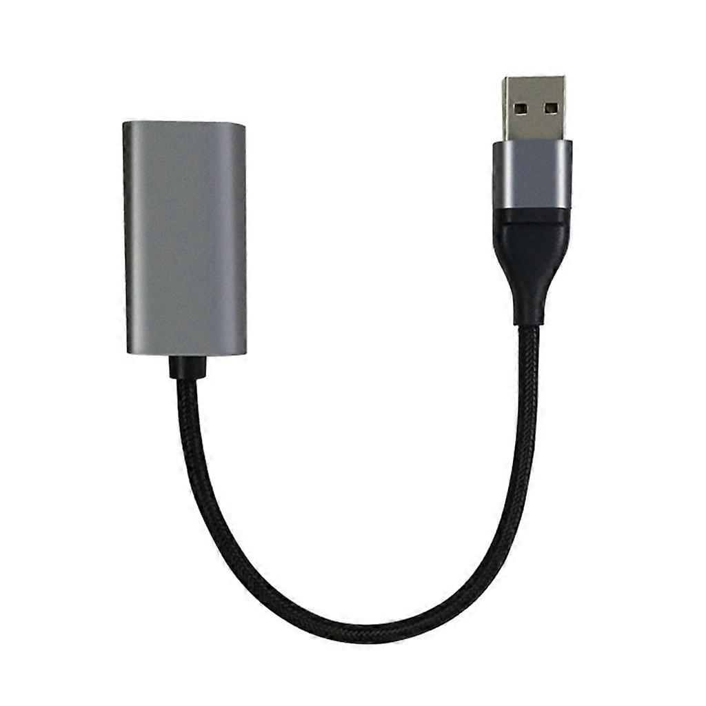 Portable Type-C+USB to HDMI-compatible Adapter Cable Phone Screen Projection
