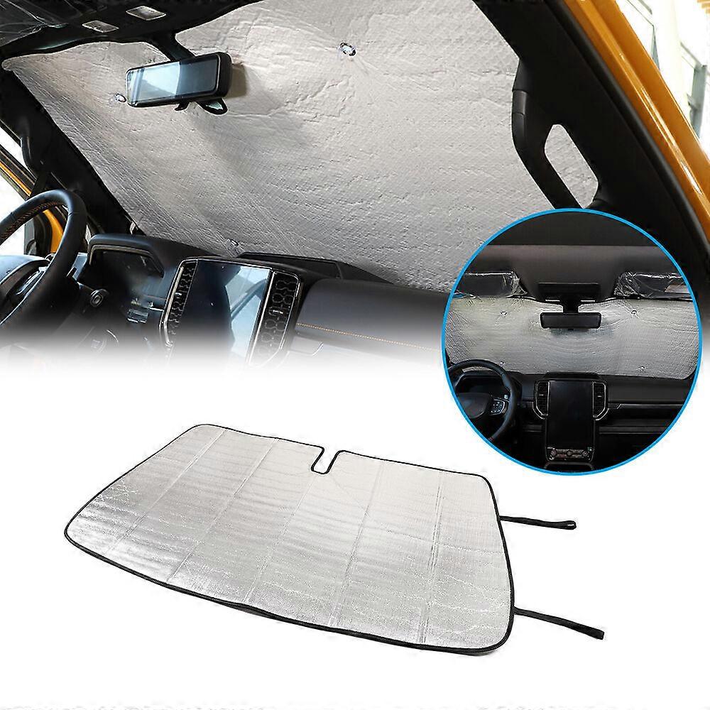 Parasole pieghevole per auto Parabrezza Finestra Parasole Copertura per Ford Ranger 2019-22