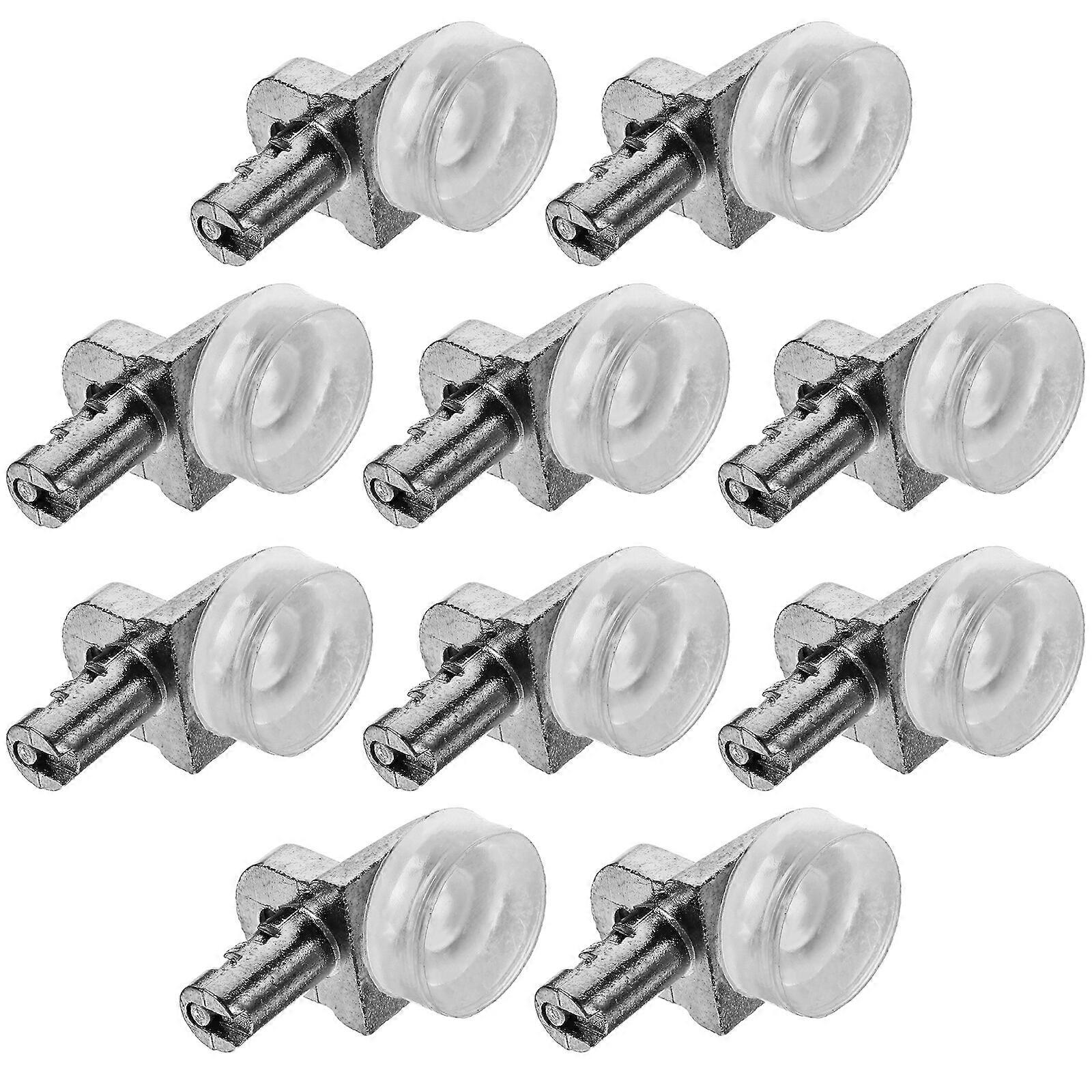 40pcs Glass Shelf Bracket Shelving Bracket Clip Suction Cup Freezer Shelf Support Clip