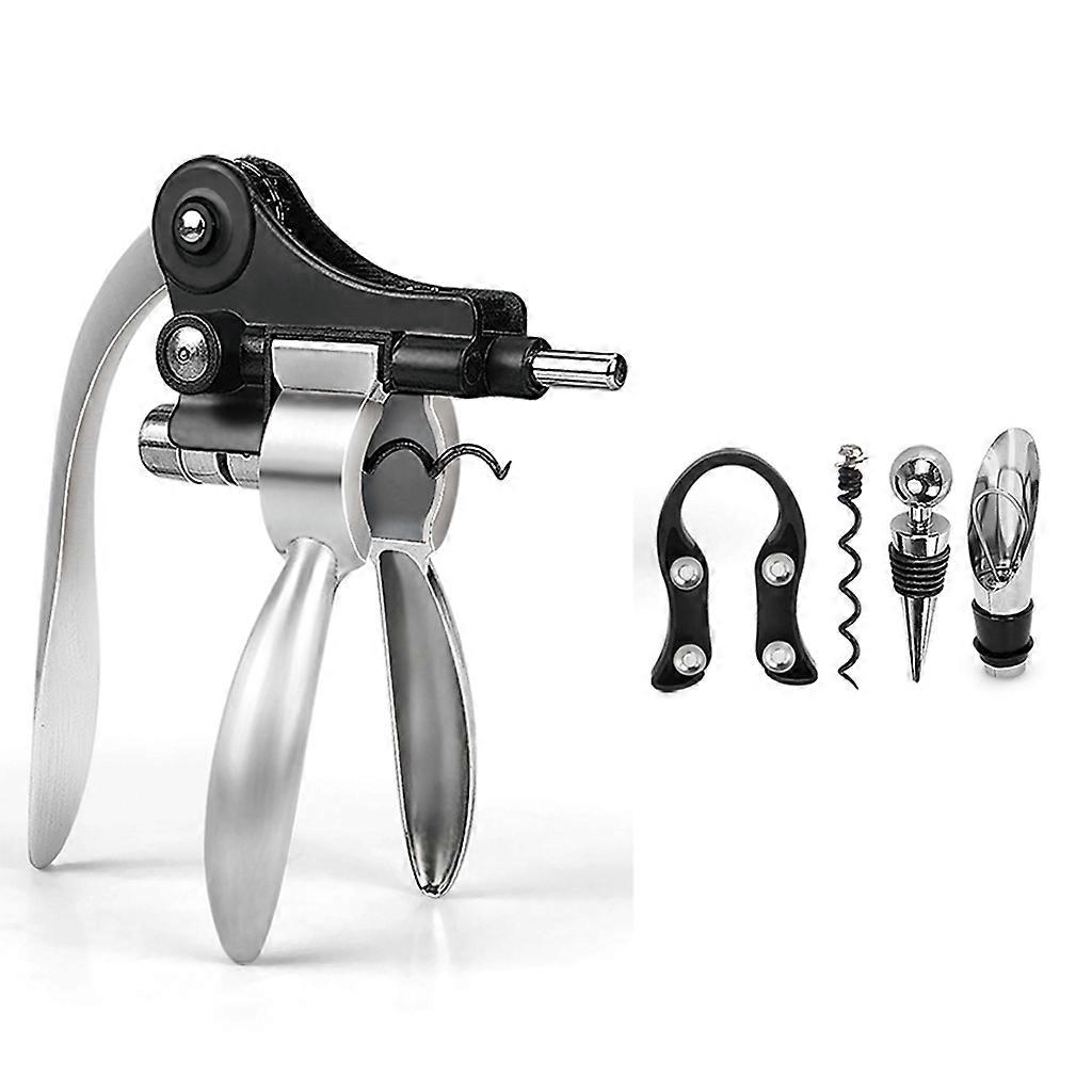 5pcs/set Rabbit Shaped Wine Bottle Opener Wine Bottle Lever Screwpull Opener