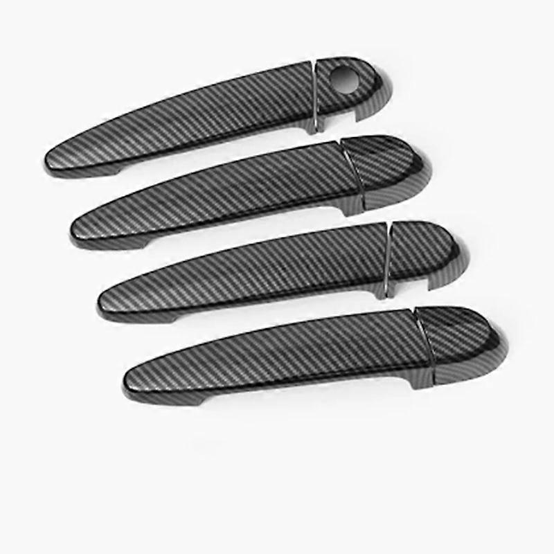 Suitable For 09-14 Bmw M3 Handle Carbon Fiber Pattern Door Handle Shell Decoration