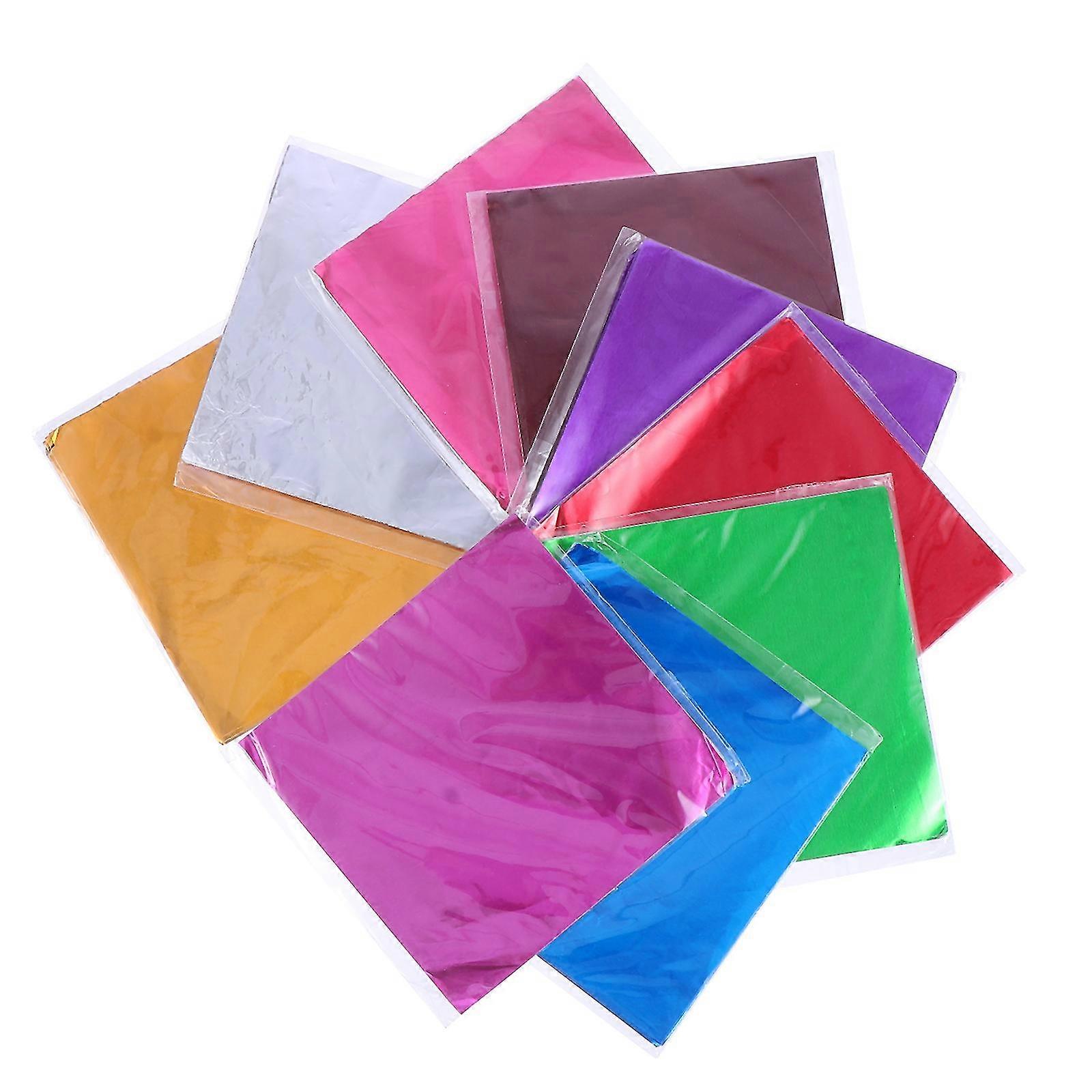 900 Pcs Colorful Wrapping Paper Lolly Wrapper Paper Candy Wrapping Paper Chocolate Wrappers Paper Twisting Wax Paper