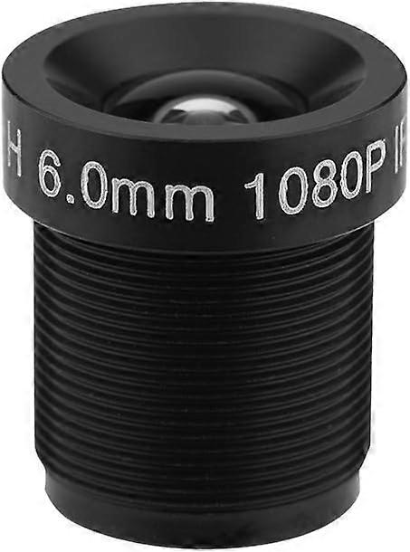 2Pcs CCTV Camera Board Lens, 6mm Focal Length, 2 Million Pixels, 24/7 Protection Infrared Security Camera Lens with 58 Field of View