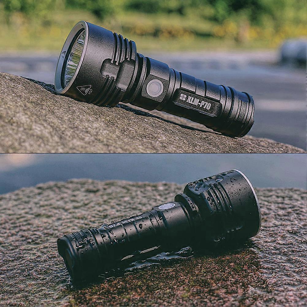 2023 New Hot L2 LED Flashlight Tactical Torch USB Charging Lantern Waterproof Lamp