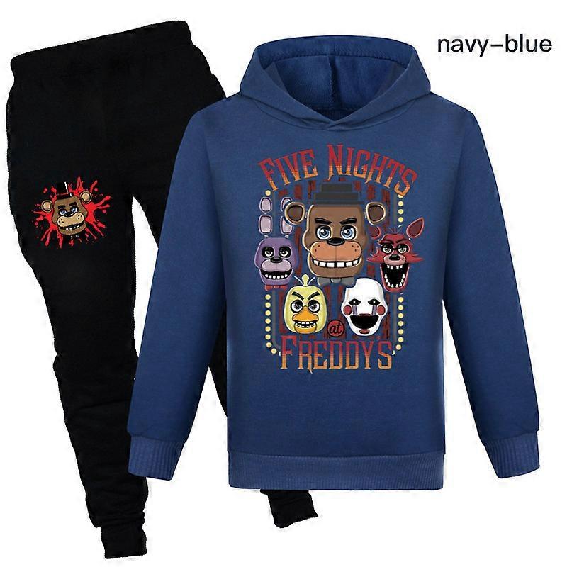 Five Nights At Freddy's Felpe con cappuccio Bambini Ragazzi Ragazze Felpa con cappuccio con cappuccio pantaloni casual set