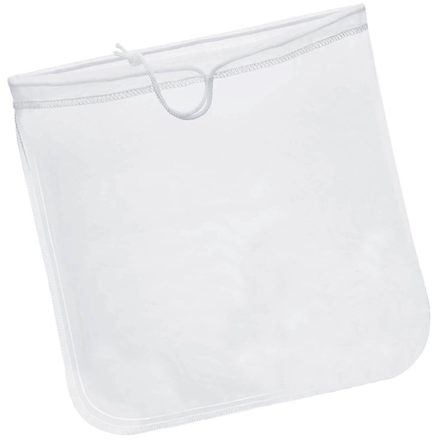 Drawstring Mesh Nut Coffee Bean Milk Food Filter Bag Strainer Kitchen Gadgets