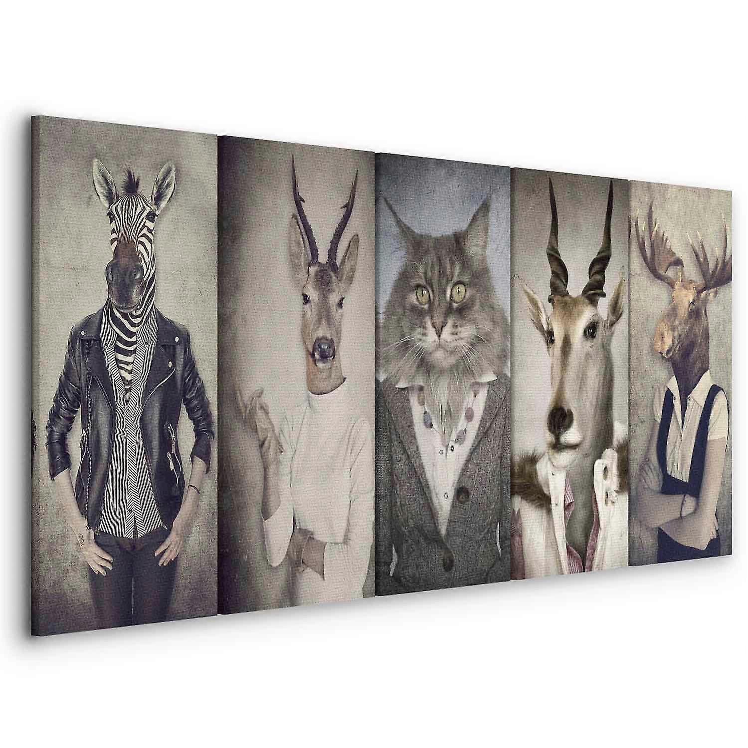 Print panza-masca de animale I