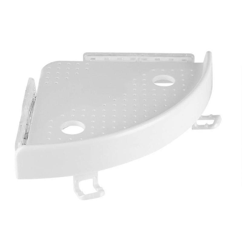 Corner Shelf Hook Holder For Bathroom And Kitchen With Pvc Suction Cup