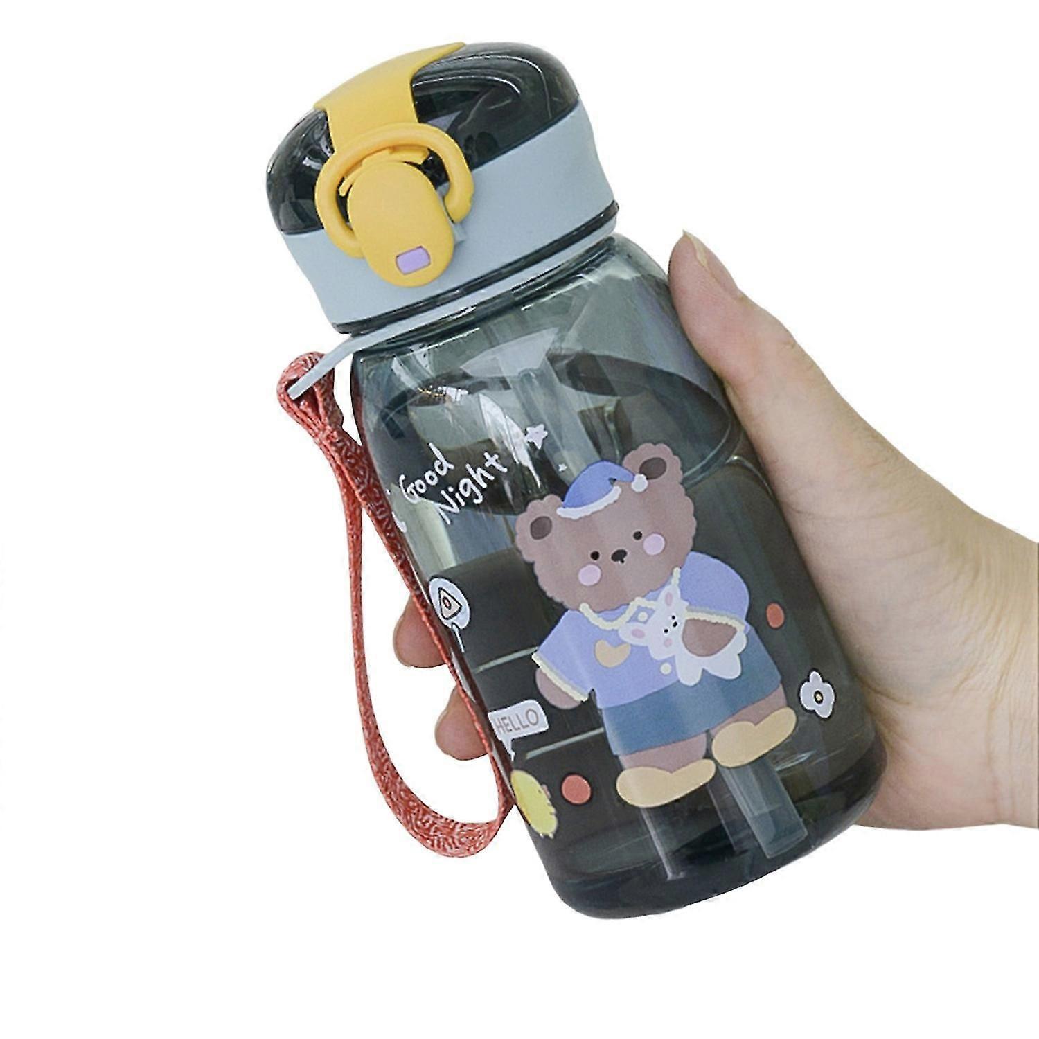 400ML Water Cup Resistant to Falling Safe Sealed Portable Drink Water PP Material Shape Drinking Jug