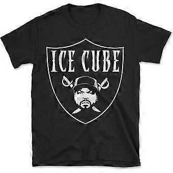 Ice Cube Raiders Logo Hip Hop Rap Vintage Replica T-Shirt