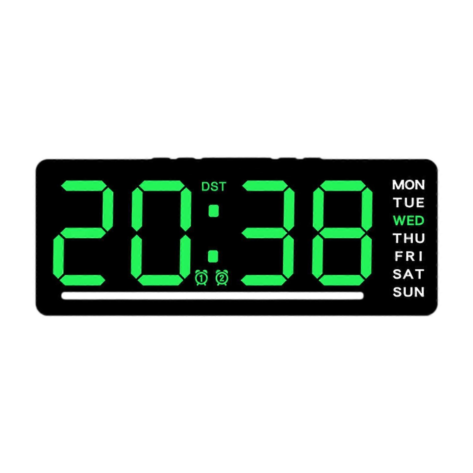 Digital Clock LED Clock Easy to Read Home Decor with Temperature Table Clock