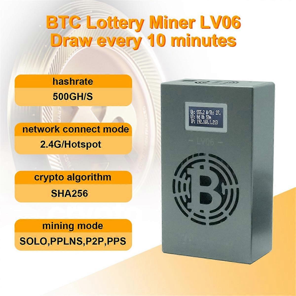 Bitcoin LV06+LV03 Silent Miner Machine BTC Miner BSV BTC BCH Dgb Crypto  Mining Machine