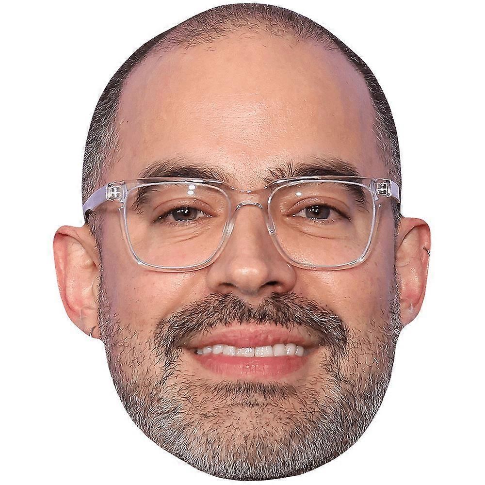 Esteban Arango (Skägg) Stort huvud. Mask som är större än livet.