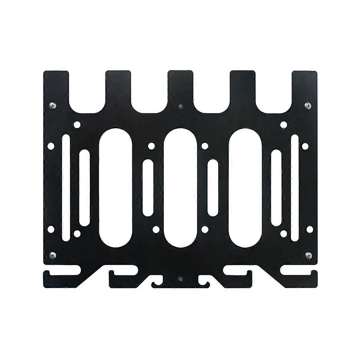 Ladeholder for verktøyrom for 4 batterier 14,4V/18V DC18RD DC18RC Lader veggmontering