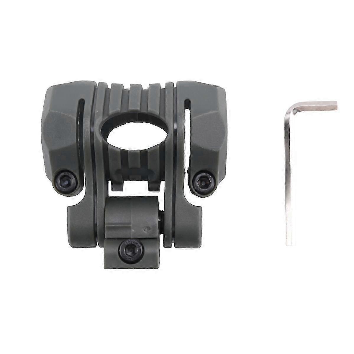Helmet Special Lighting Flashlight Rail Helmet Accessories 25mm 5 Position Torch Clamp Torch Holder