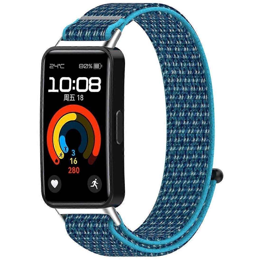 Nylon Loop Hook and Loop Fastener Watch Band