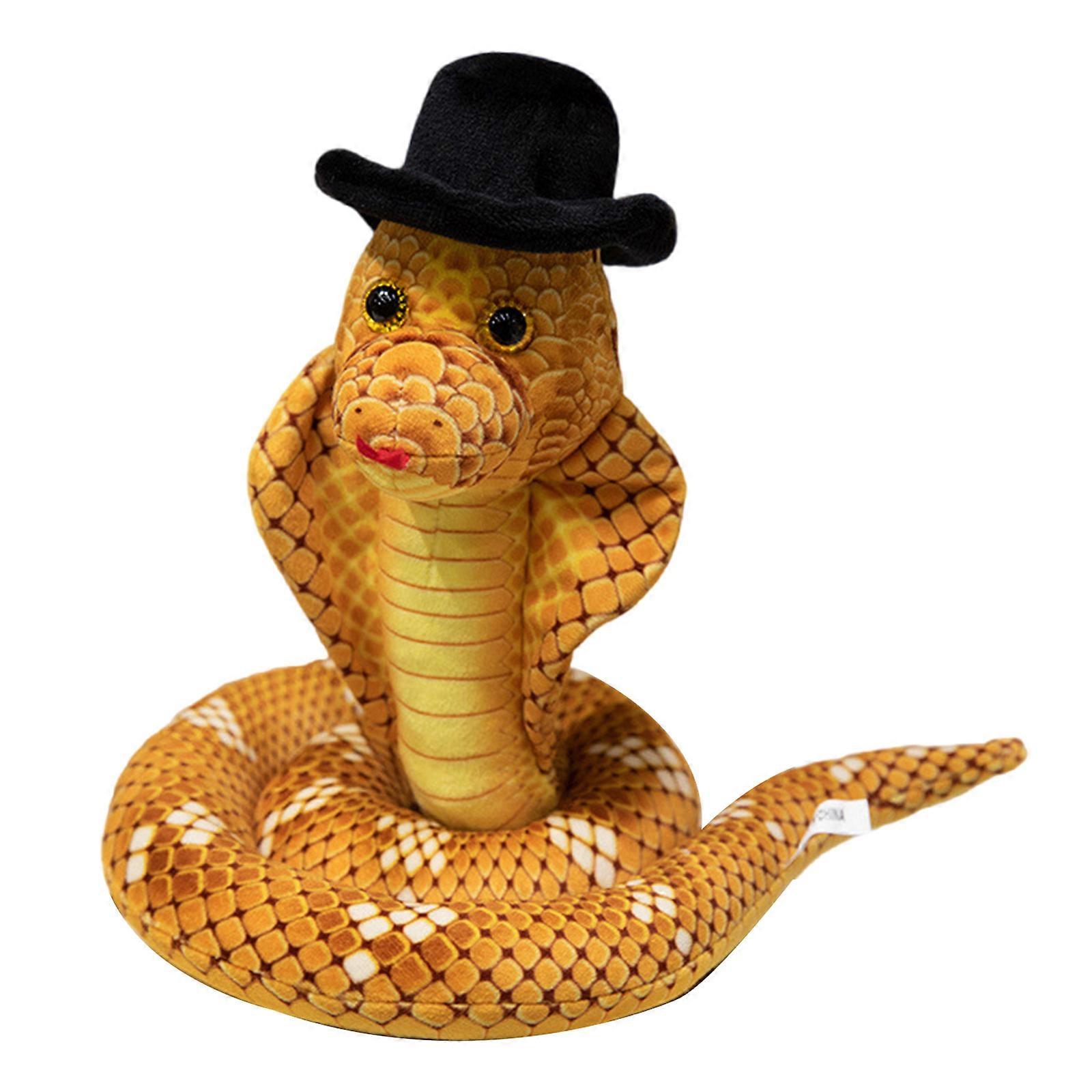 Stuffed Animals 2025 Snake New Year Mascots Toy Soft Snake Figure 2025 Snake Mascots Photostudio Props