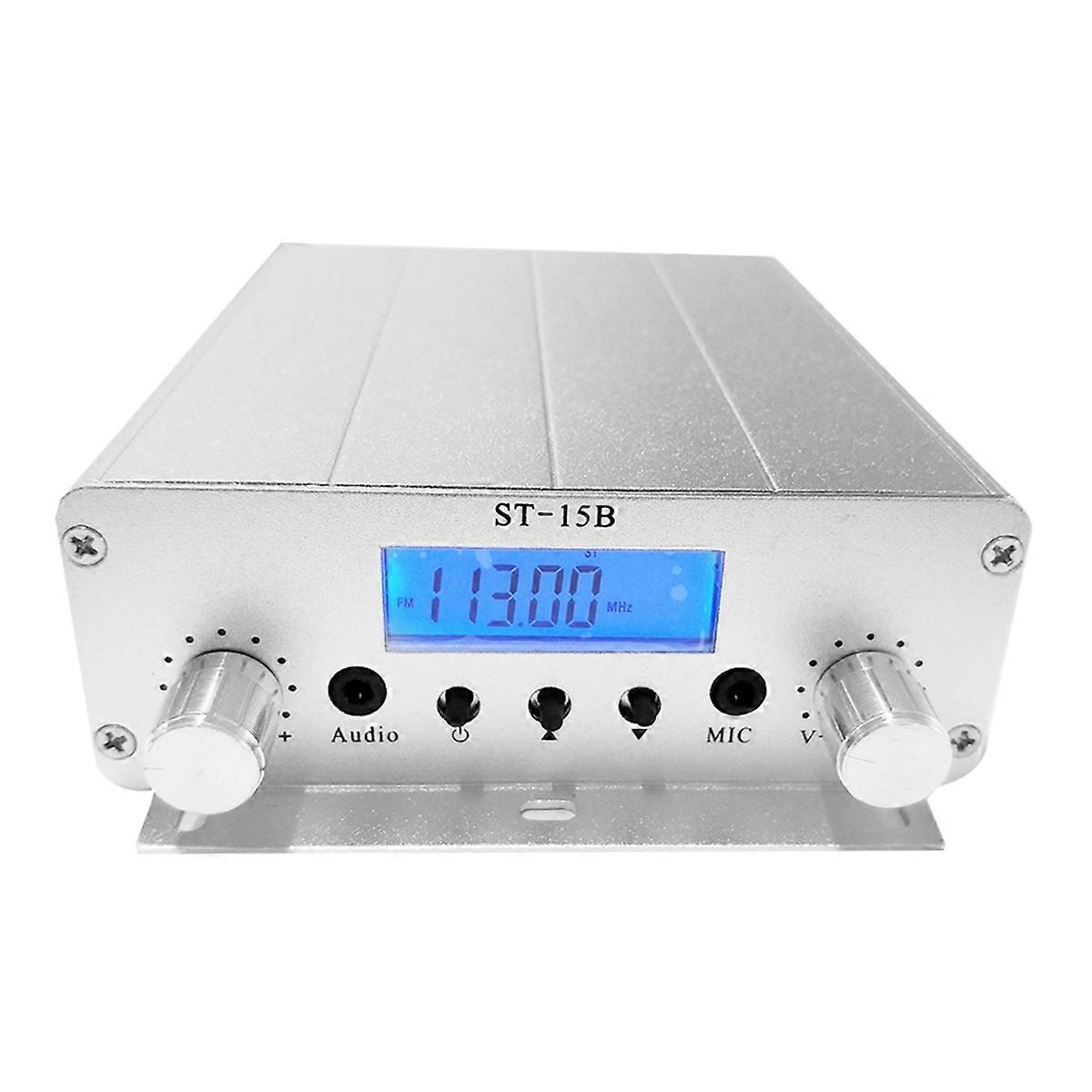 FM PLL Stereo Transmitter Supports Wireless Audio Transmission and Lotus Audio Input Only Host No Antenna and Power Card