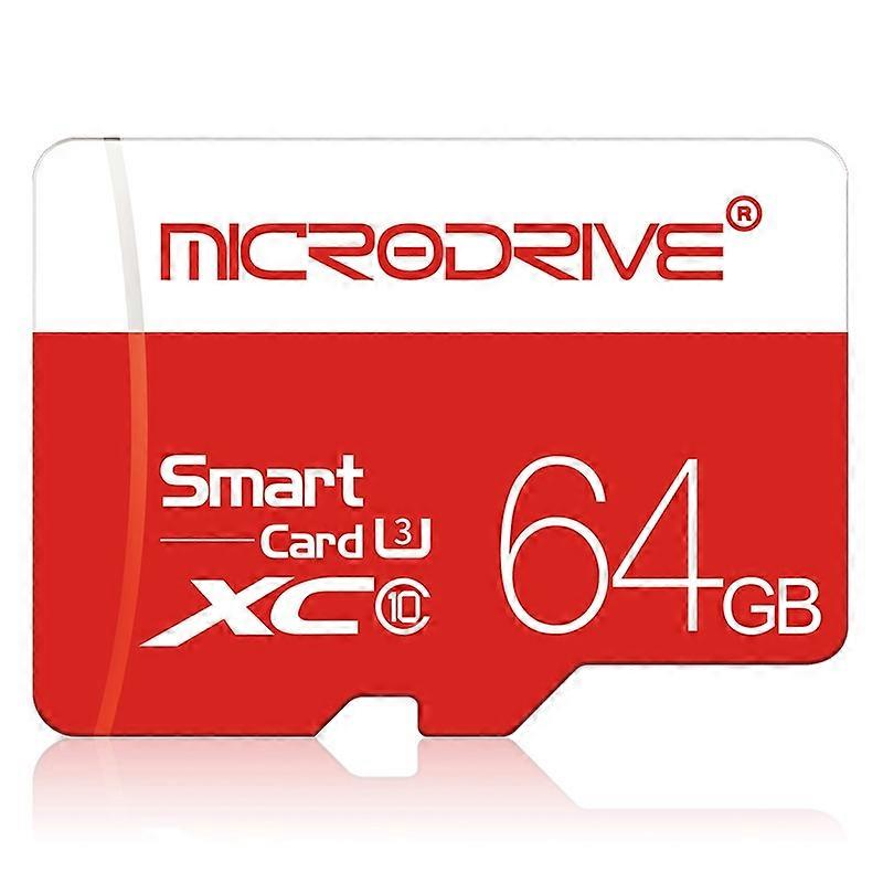 Microdrive 64GB Class 10 High Speed Class 10 Micro SD(TF) geheugenkaart