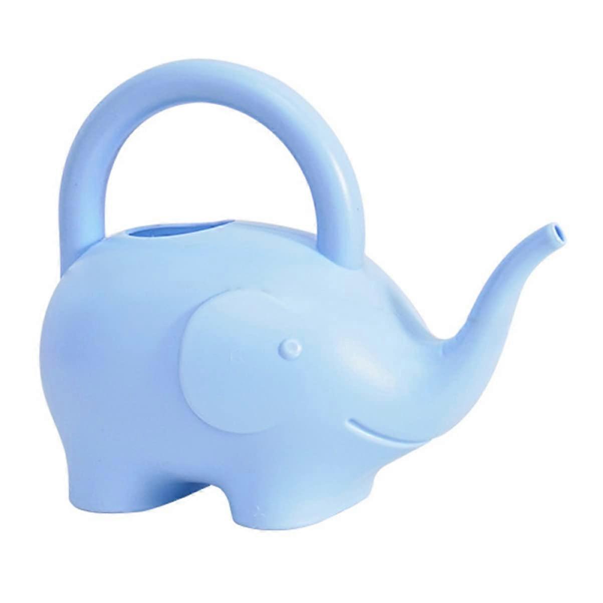 Elephant Plastic Irrigation Can for Kids – Old-Fashioned Design, Lightweight, Playful Style, Easy to Use