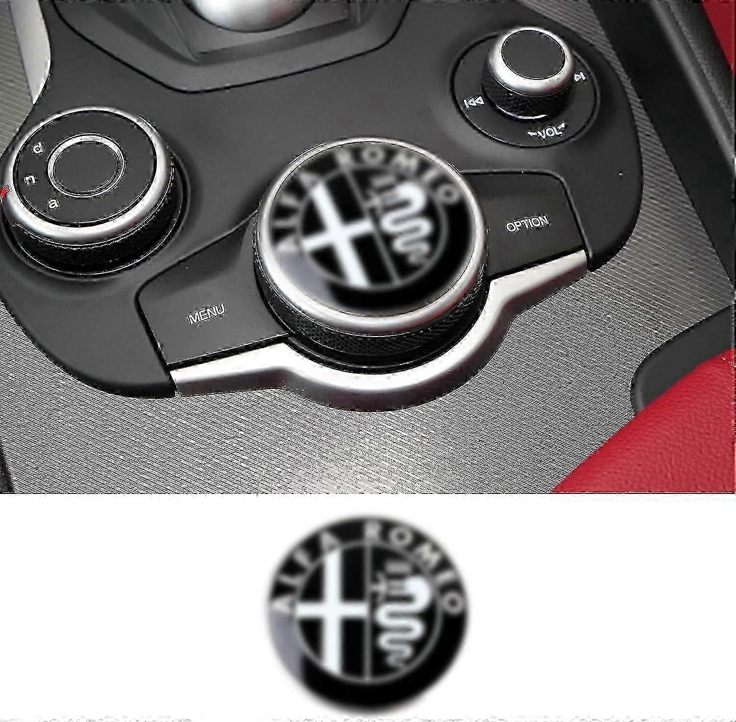 74 mm アルファロメオロゴエンブレムバッジステッカージュリエッタスパイダー水戸用147 156 159 166 GTステルヴィオジュリアカースタイリング