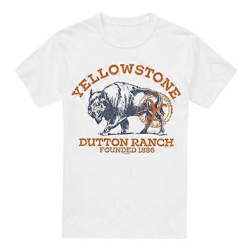 Yellowstone Mens Dutton Ranch Buffalo T-Shirt