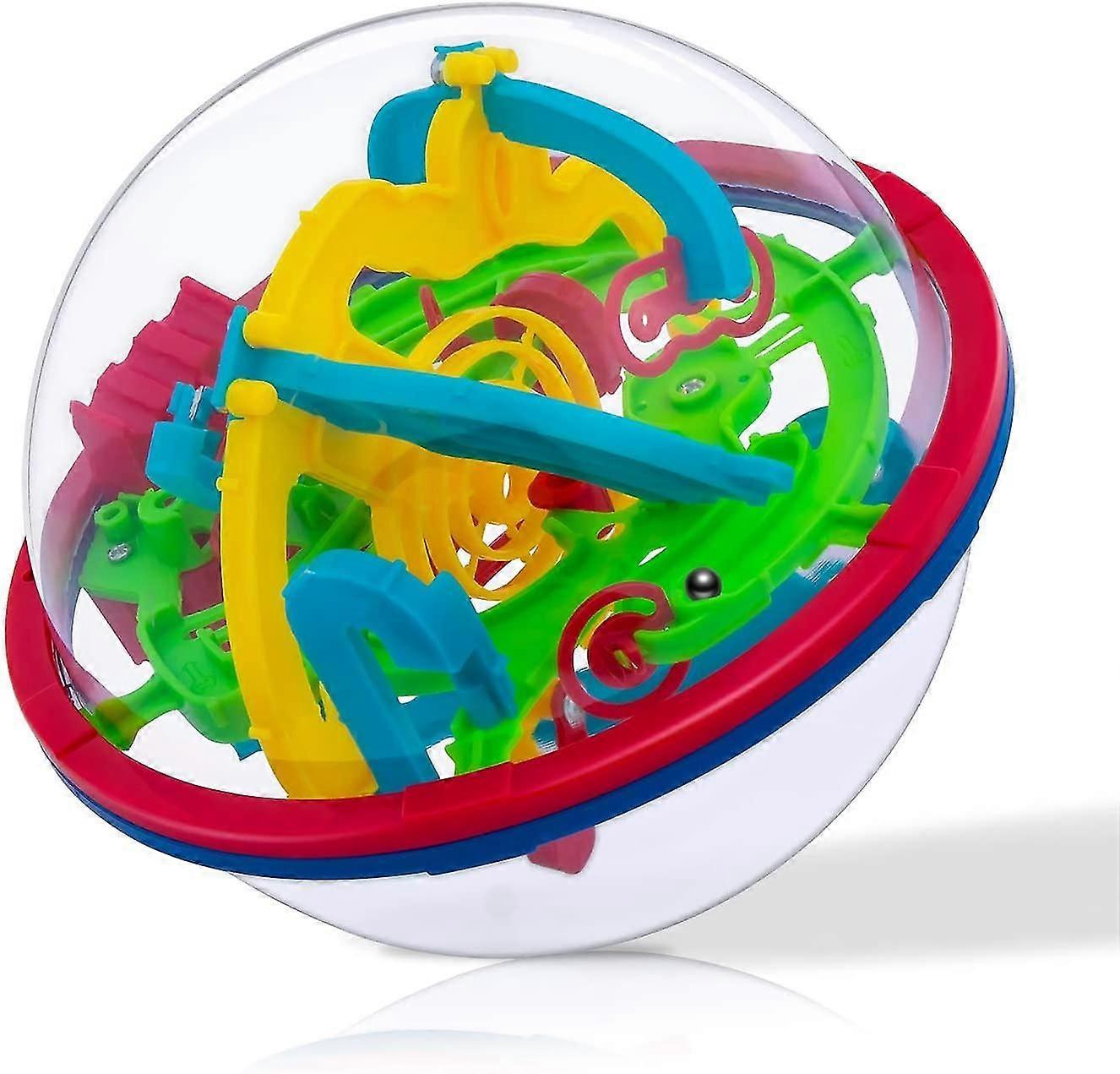Maze Ball 3d Interactive Maze Game (12cm, 4.7'') met 100 uitdagende barrières - vanaf 9 jaar