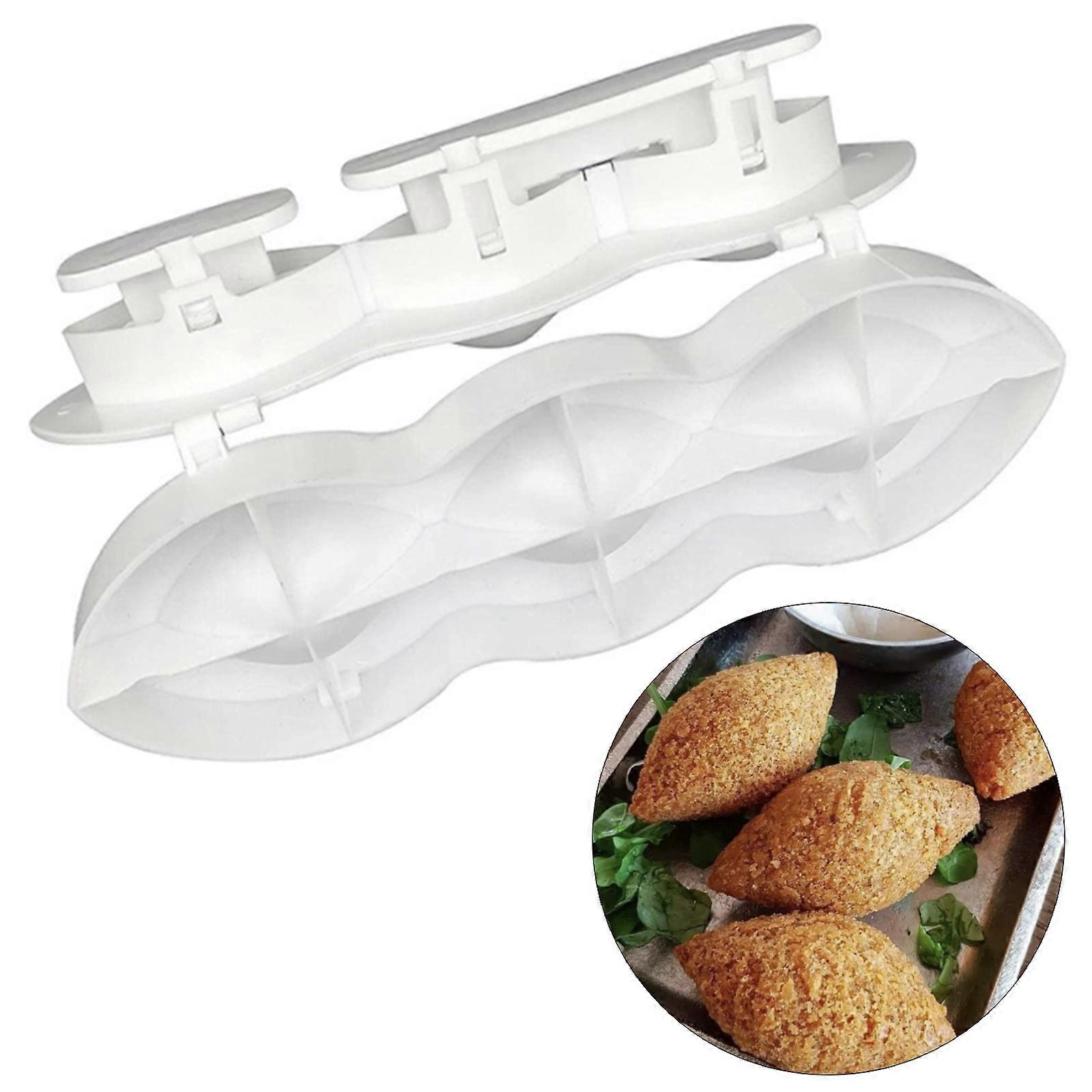 Kibbeh Express Meatball Maker: أداة قالب المطبخ DIY المتينة