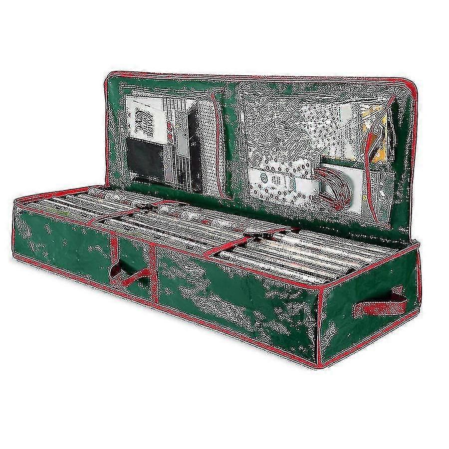 Christmas Wrapping Paper Storage Bag