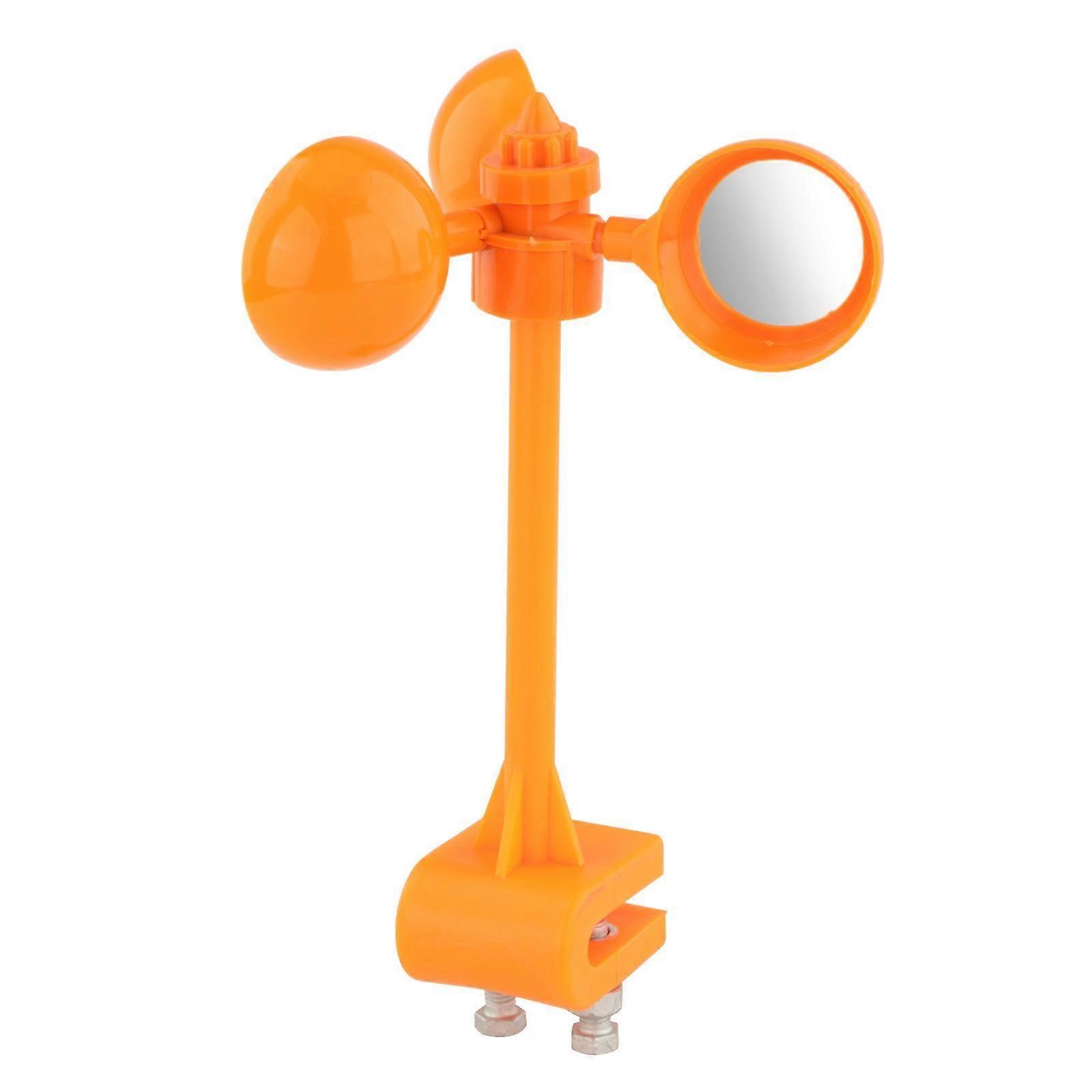 Bird Windmill Reflective Keep Backyard Outdoor , Orange,