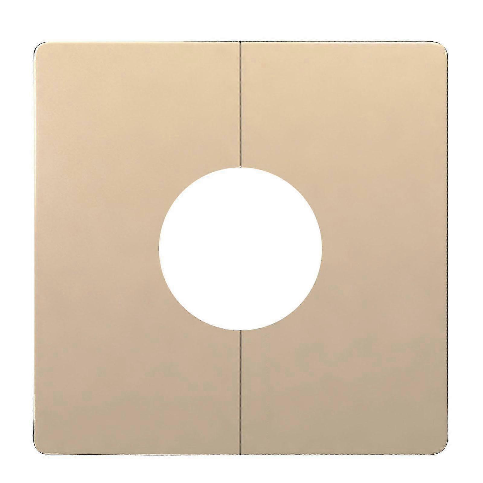 HVAC Cover Plate Escutcheon for AC Duct, Dust Proof Split Flange Pipe Plug