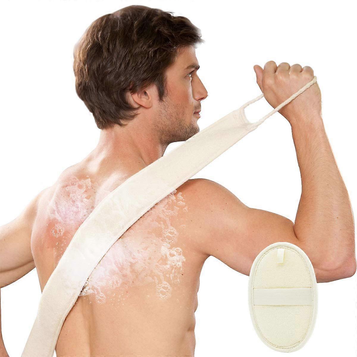 Loofah Back Scrubber, Exfoliating Sponge