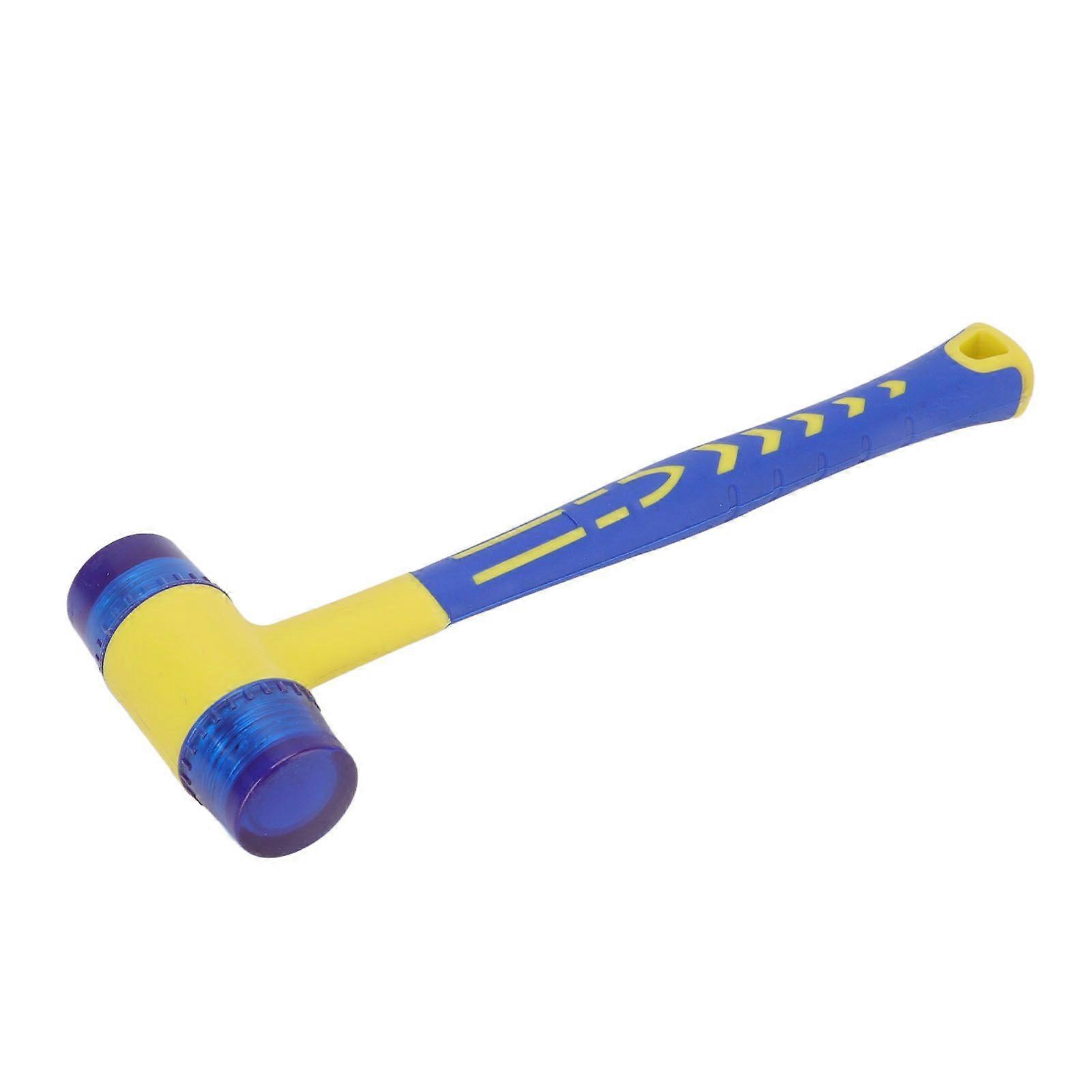 Rubber Hammer Replaceable Hammer Head Integration Rubber Mallets with Ergonomic Handle for Woodworking for Tables Tiles