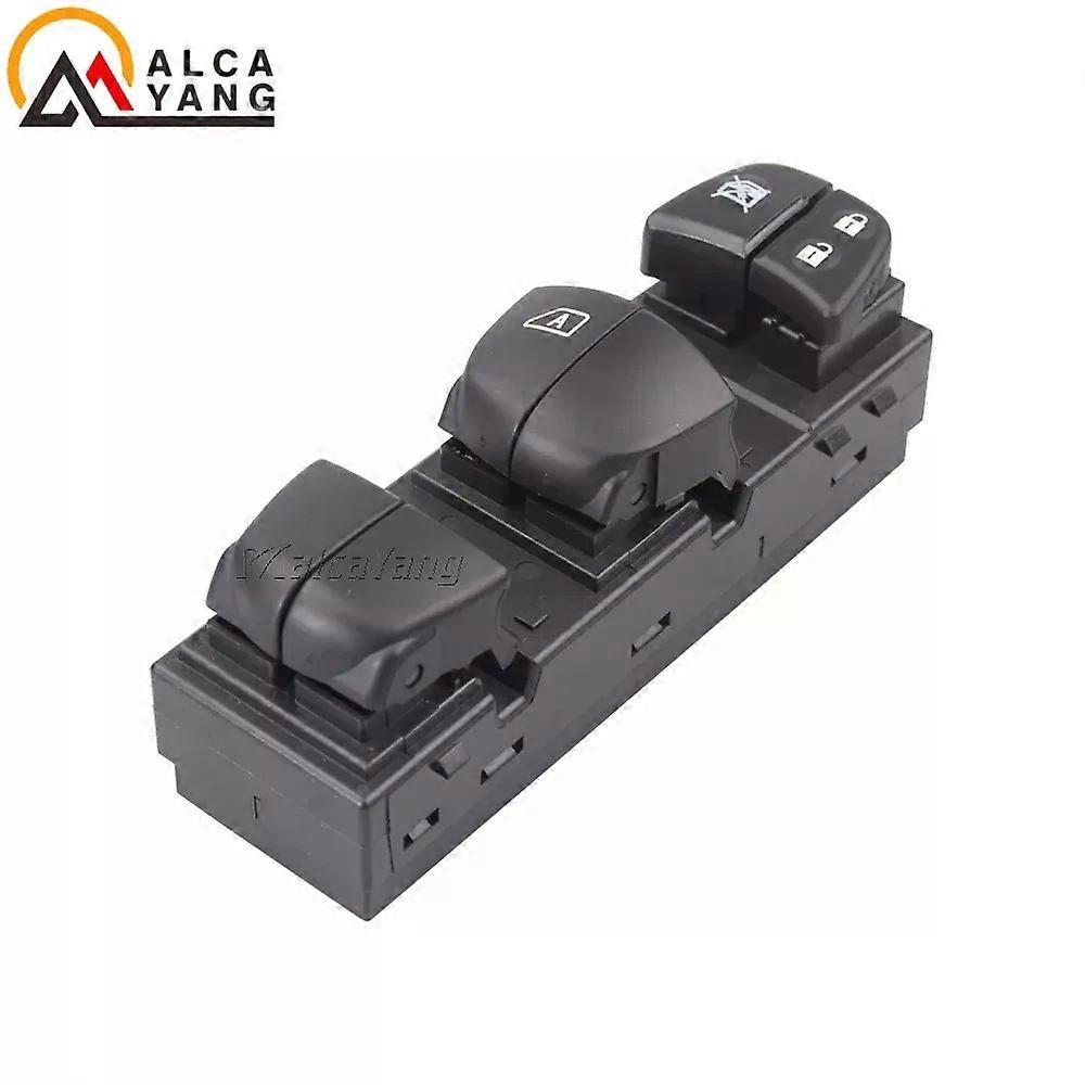 Malcayang Electric Power Window Regulator Master Switch 25401-1KA0B compatible for Nissan Juke Leaf Sentra 254011KA0B 25401