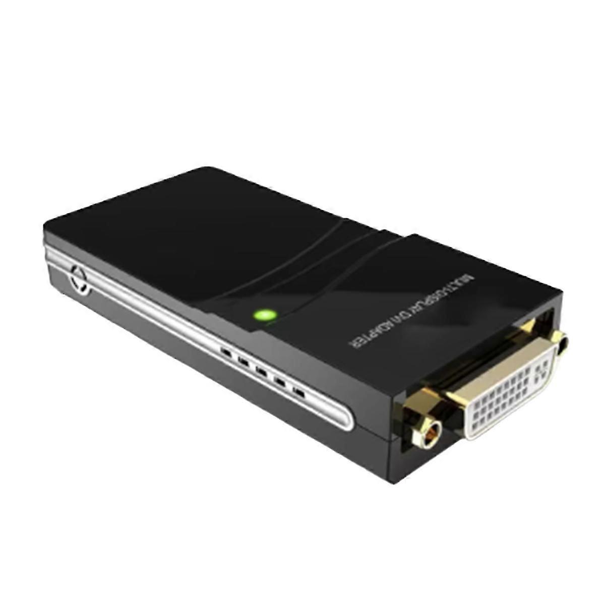 USB-zu-kompatibler/DVI/VGA-Videoadapter (Displaylink IC) USB 2.0 DVI/VGA-ADAPTER für OS, 11/10