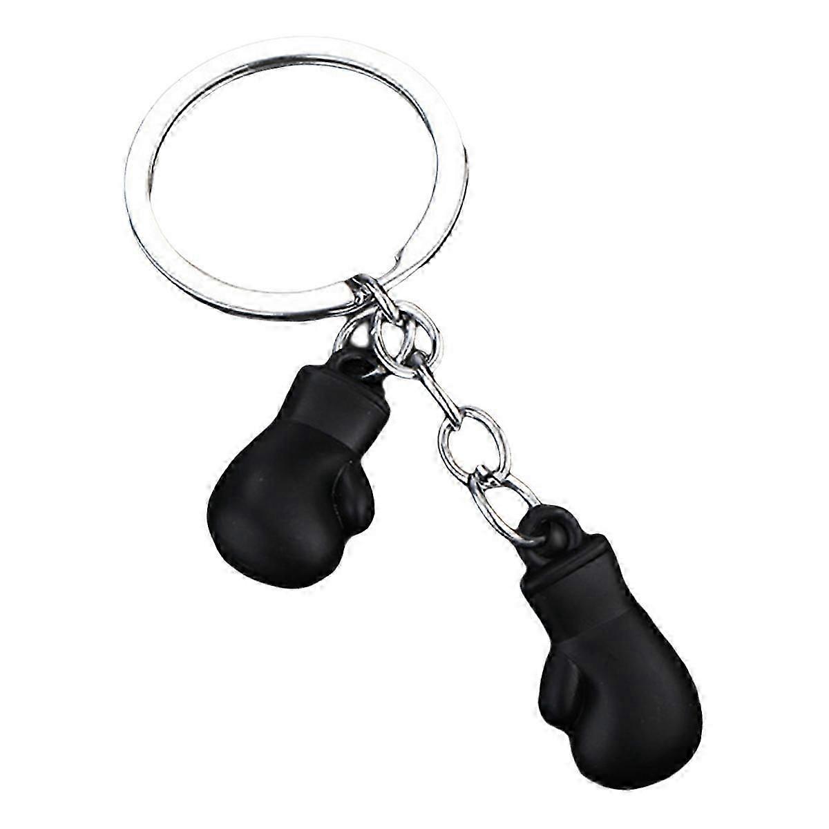 Mănușă de box elegantă Breloc Simulare Echipament de fitness Pandantiv Breloc Accesorii Breloc Cuplu Chei auto Accesorii Galben