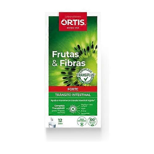 Fruits & fibers forte (intestinal transit) 12 packets
