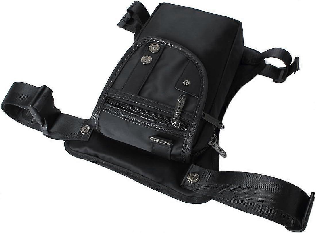Fanny Bag Drop Leg Bag, Black