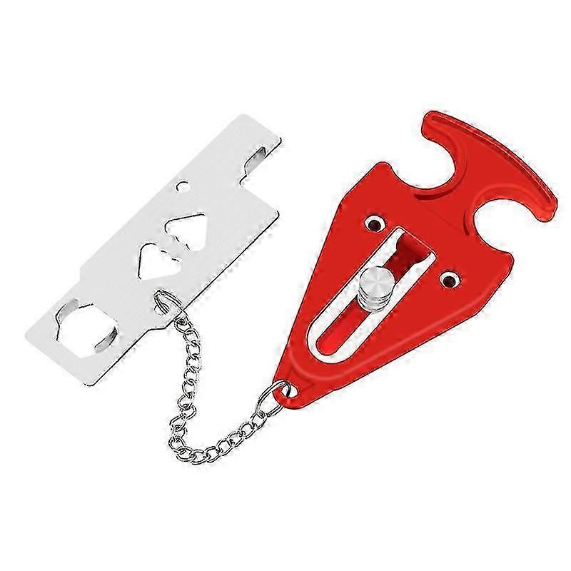 Portable Door Latch Lock Blocker