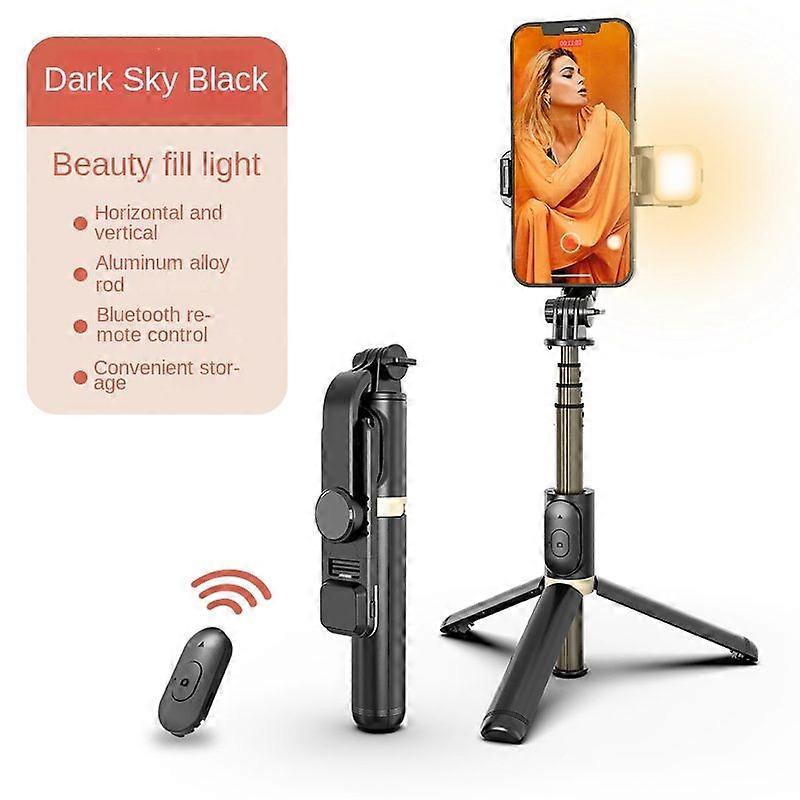 Xiaomi Portable Selfie Stick Smart Phones Stick Telescopic Pole Stand with Fill Light Shutter Remote Control Bluetooth Tripod