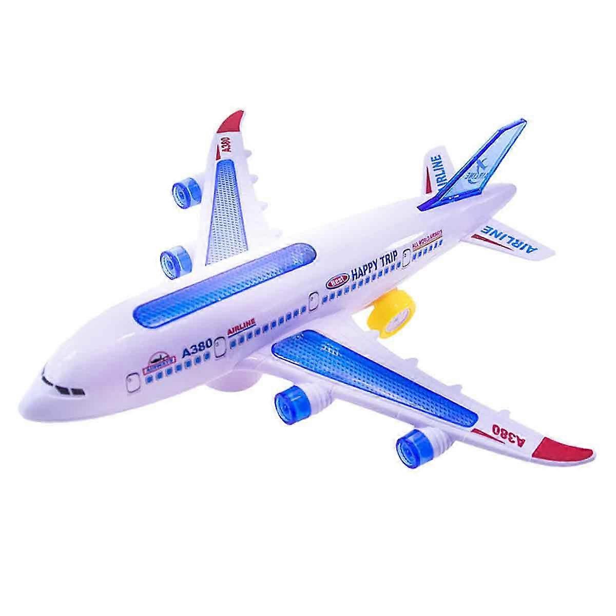 Plastic  Model Airplane Electric Flash Light
