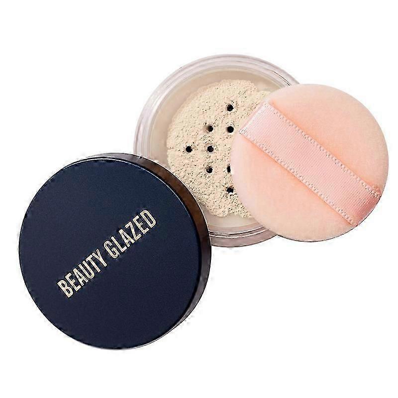 Professional 3 Colors Face Powder Loose Mineral Waterproof Matte Setting Finish Concealer