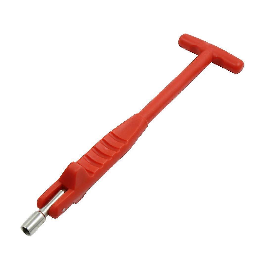 ABS Red Tire Valve Stem Puller Core Remover Tool for Car Repair, Durable Installation Tool, Compatible with Most Vehicles