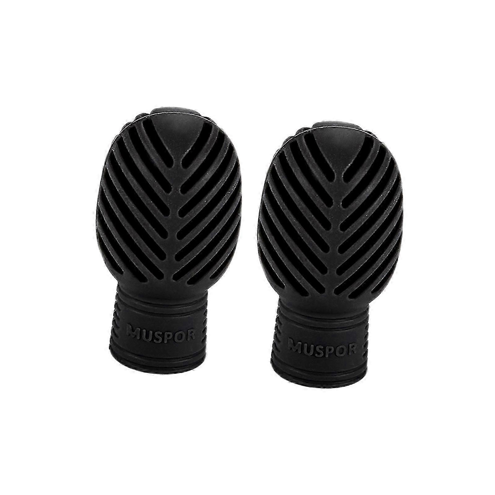 2Pcs Drumstick Dampeners Drum Mute Mute Replacement Portable Drum Practice Tips Percussion Accessory for Drumsticks Head Drum