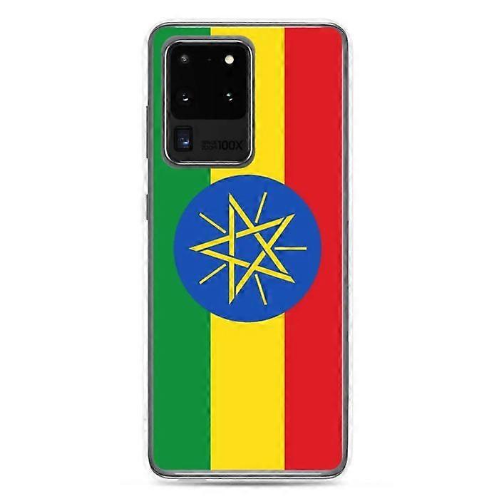 Phone Case - Samsung - Galaxy S20 - Ethiopia Flag - Flexible - Multicolor