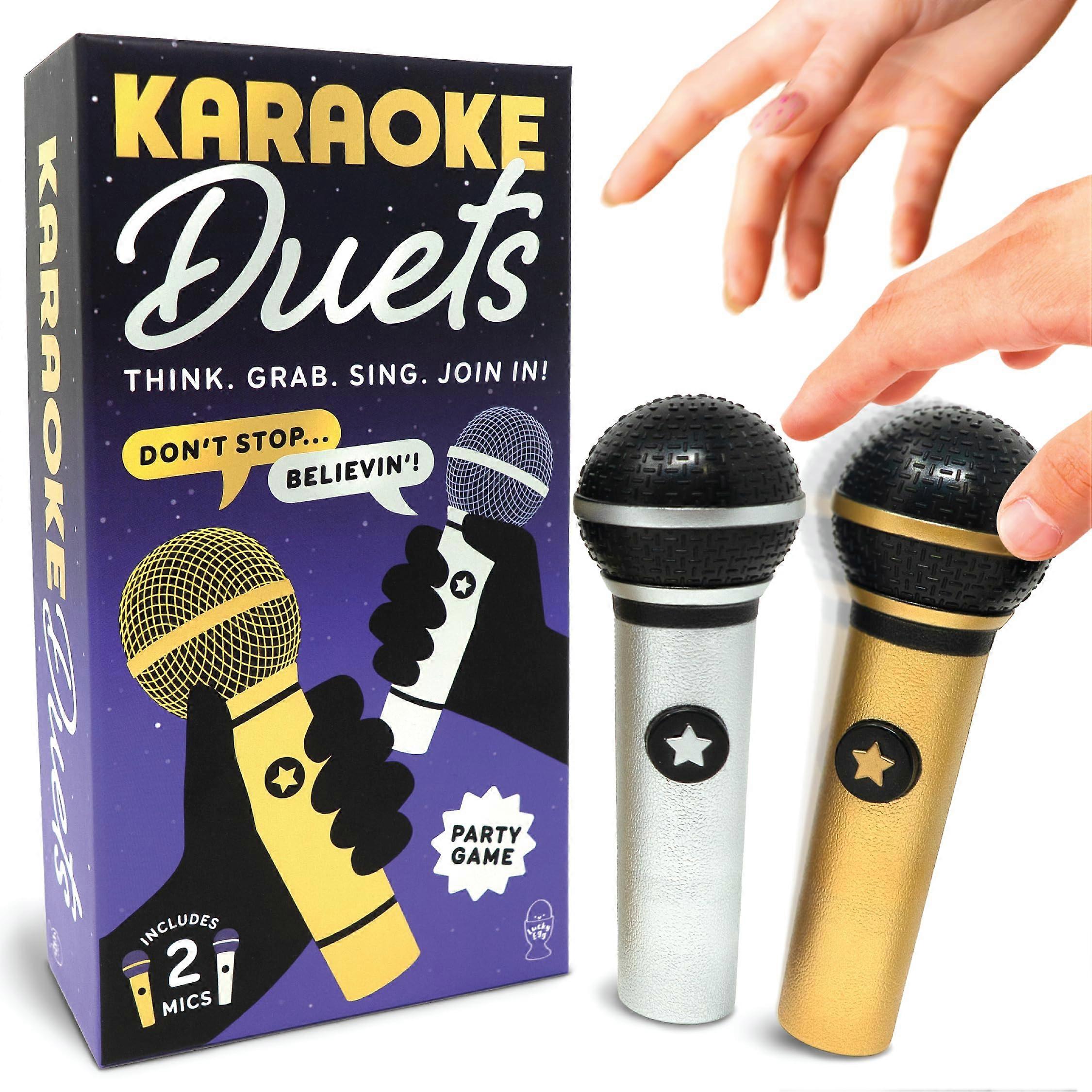 Karaoke Duets – Unleash Your Inner Diva Party with Games for Adults (210 Players)