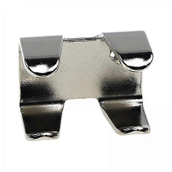 3 Double Rope Clamps Nickelize Plated Iron Fastener