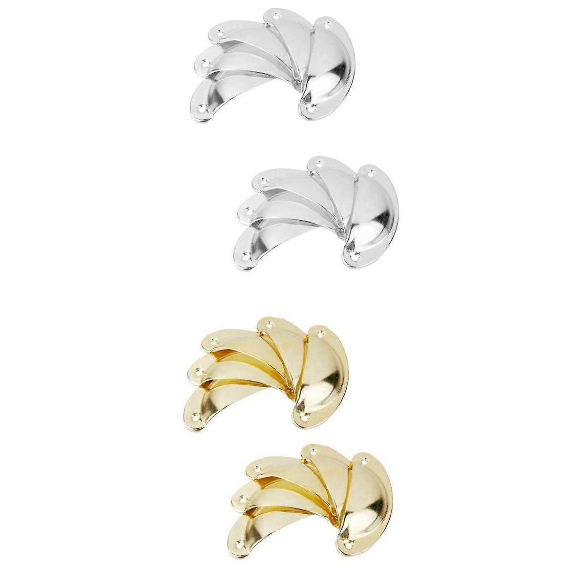 20Pcs 3" Antique Shell Cupboard Cabinet Wardrobe Drawer Knobs Pull Handle