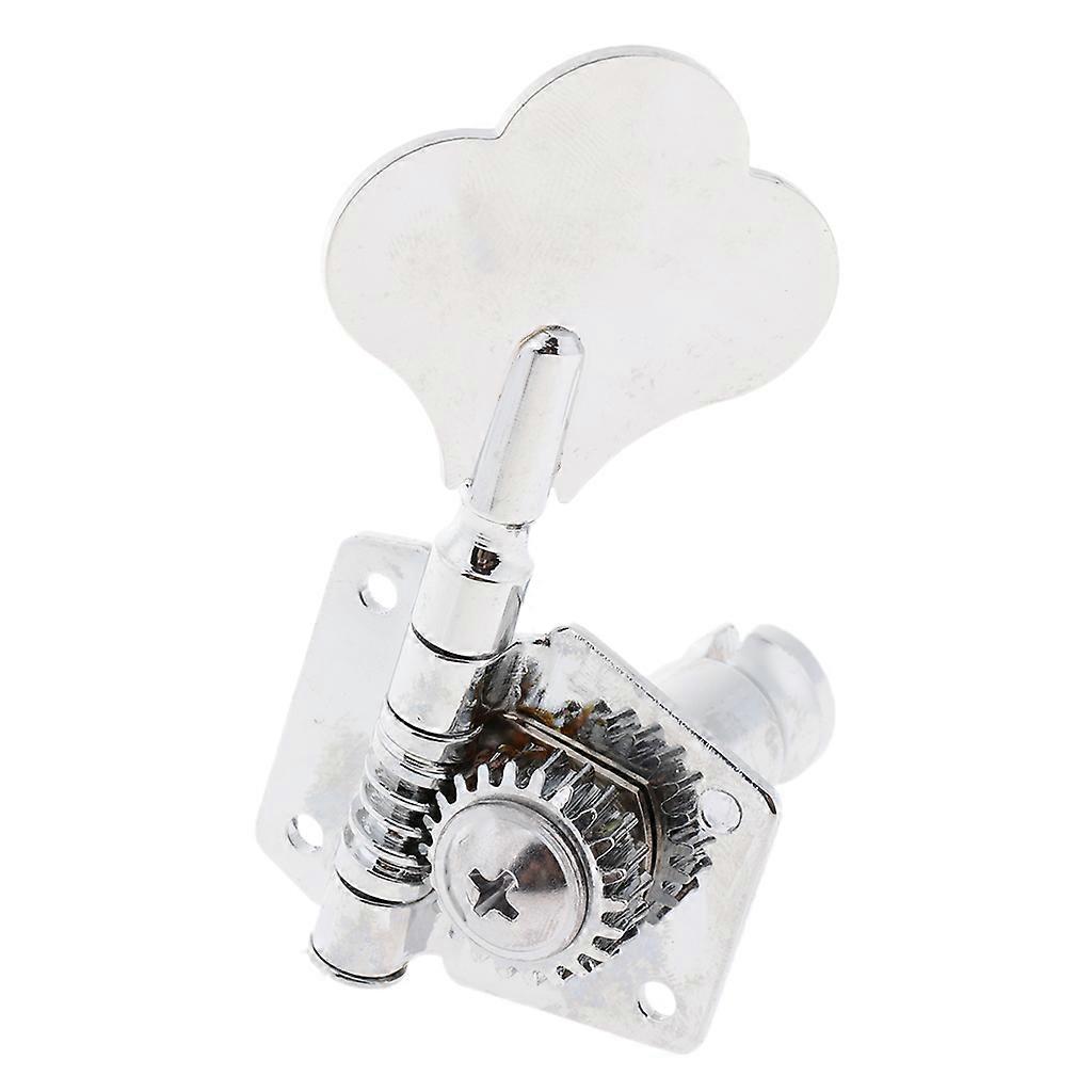 Chrome Machine Head 4R InLine Guitar-Bass Tuner Tuning Pegs Keys